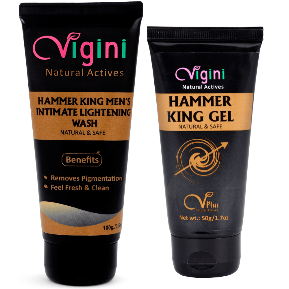 Vigini Hammer King Lubricant Sensual Massage Cream Gel & Lightening Whitening Intimate Hygiene